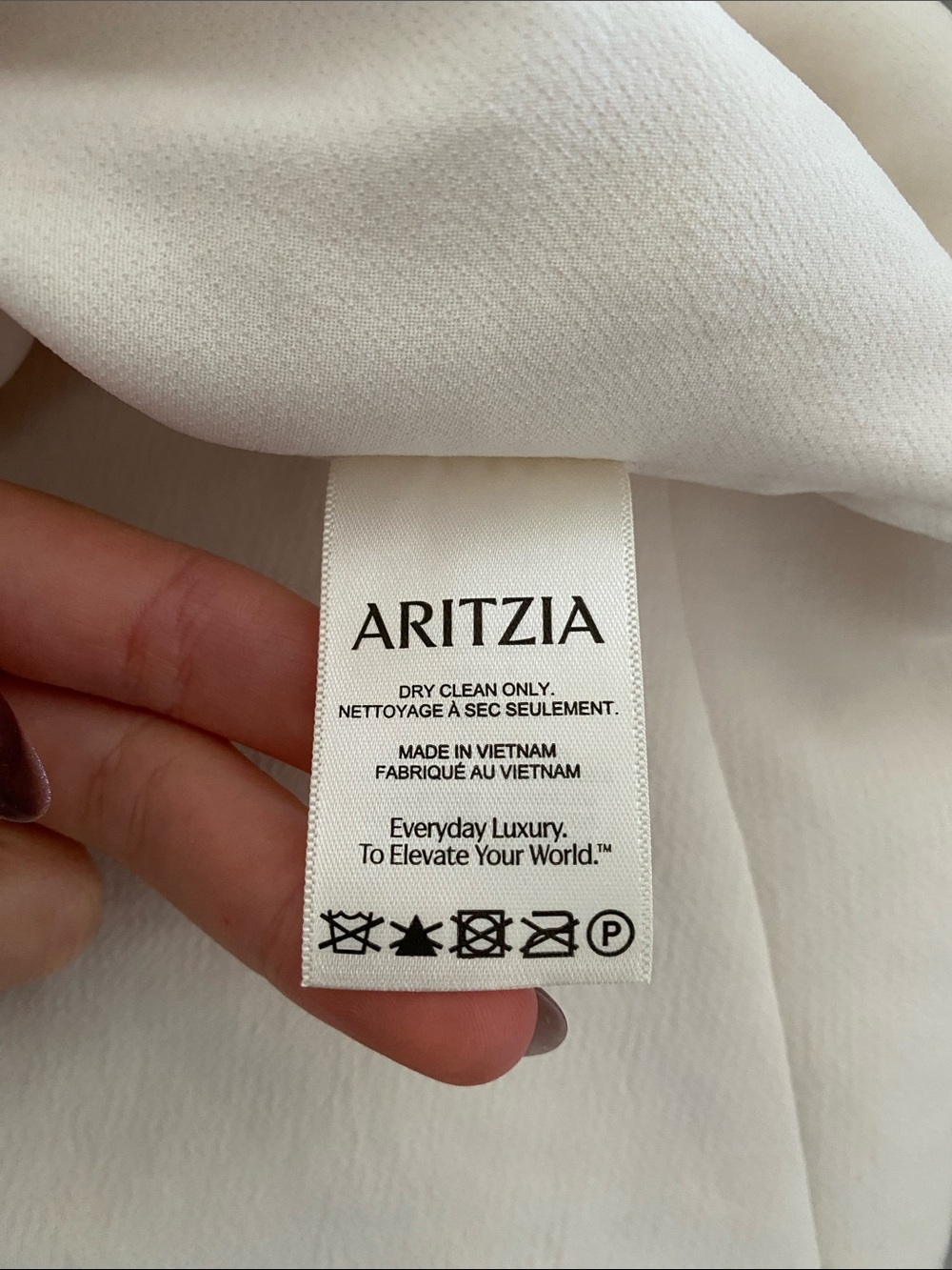 Wilfred Blush Sleeveless Button-Front Vest - Picture 4 of 5